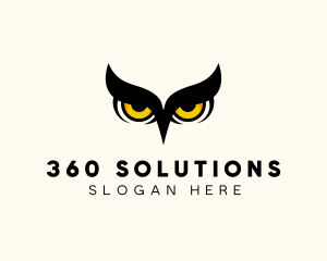 Night Owl Bird logo design