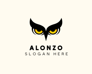 Night Owl Bird logo design