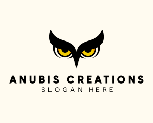 Night Owl Bird logo design