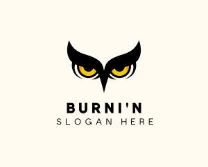 Night Owl Bird logo design