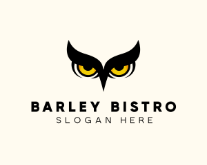 Night Owl Bird logo design