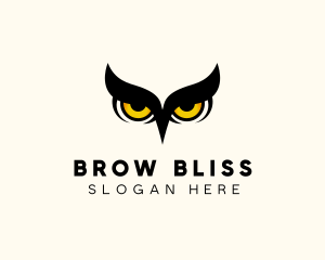 Night Owl Bird logo design