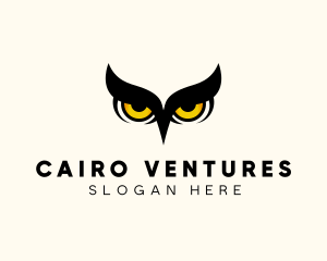 Night Owl Bird logo design