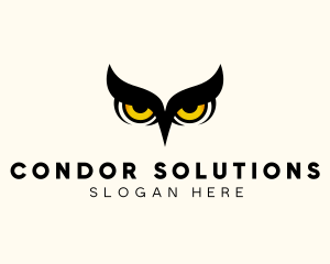 Night Owl Bird logo design