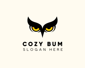 Night Owl Bird logo design