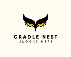 Night Owl Bird logo design