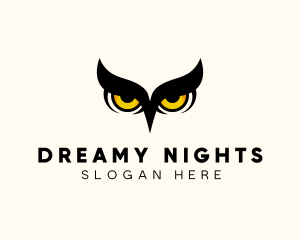 Night Owl Bird logo design