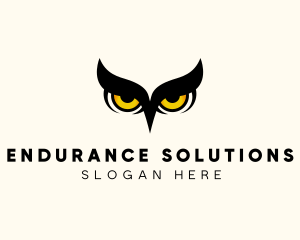 Night Owl Bird logo design