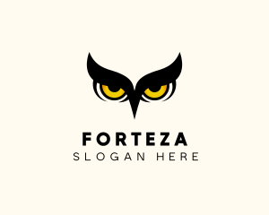 Night Owl Bird logo design