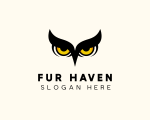 Night Owl Bird logo design