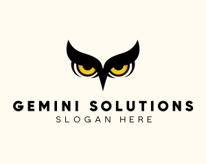 Night Owl Bird logo design