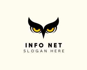 Night Owl Bird logo design