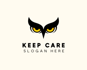 Night Owl Bird logo design