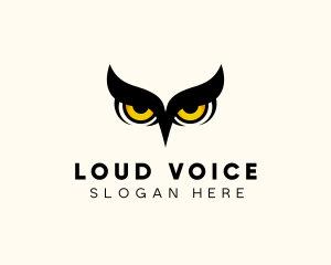 Night Owl Bird logo design