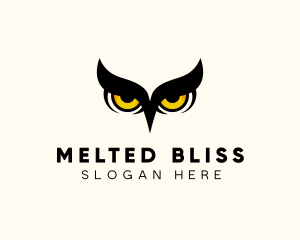 Night Owl Bird logo design