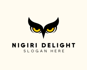 Night Owl Bird logo design