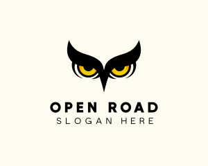 Night Owl Bird logo design