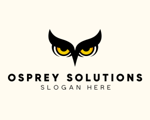 Night Owl Bird logo design