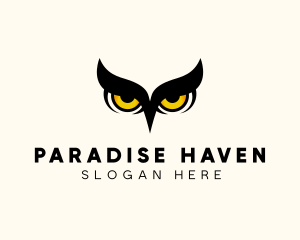 Night Owl Bird logo design