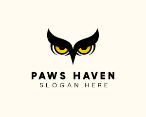 Night Owl Bird logo design