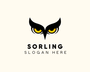 Night Owl Bird logo design