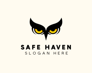 Night Owl Bird logo design