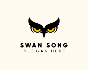 Night Owl Bird logo design