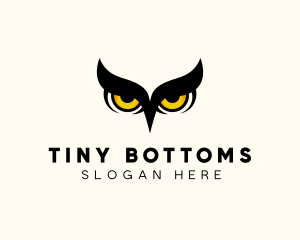 Night Owl Bird logo design