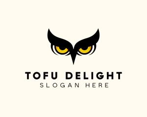 Night Owl Bird logo design