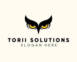 Night Owl Bird logo design