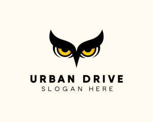 Night Owl Bird logo design