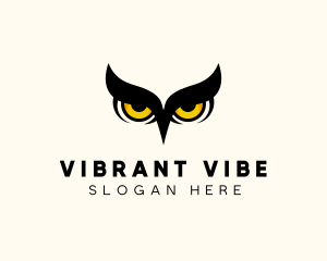 Night Owl Bird logo design