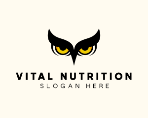 Night Owl Bird logo design