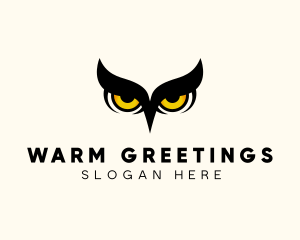 Night Owl Bird logo design