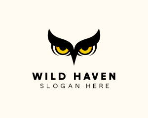 Night Owl Bird logo design