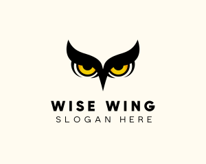 Night Owl Bird logo design