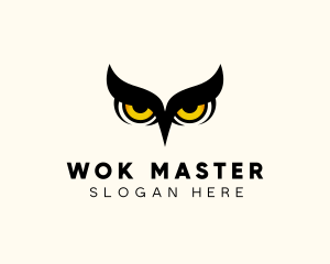 Night Owl Bird logo design