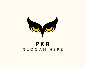 Night Owl Bird logo design