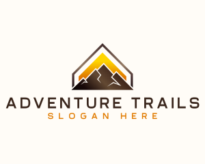 Mountain Summit Peak logo design