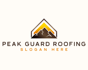 Mountain Summit Peak logo design