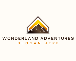 Mountain Summit Peak logo design