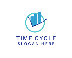 Finance Time Management logo design