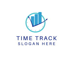 Finance Time Management logo design