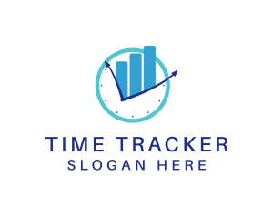 Finance Time Management logo design