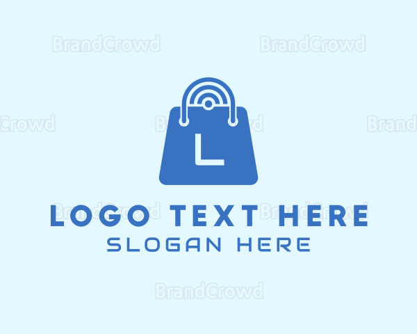 Internet Shopping Bag Logo