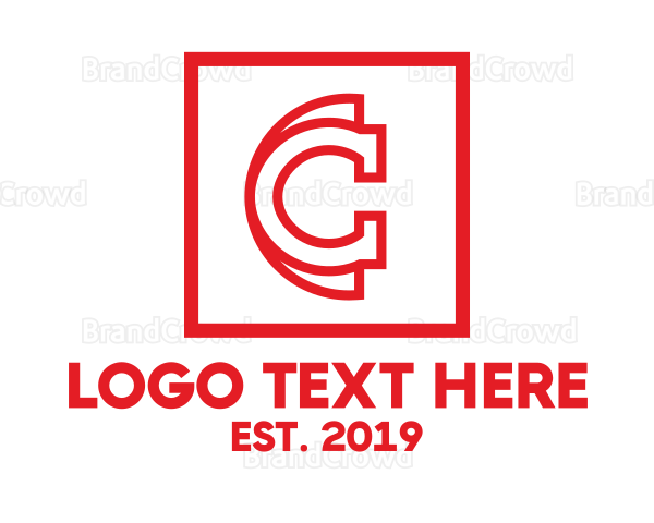 Red C Outline Logo