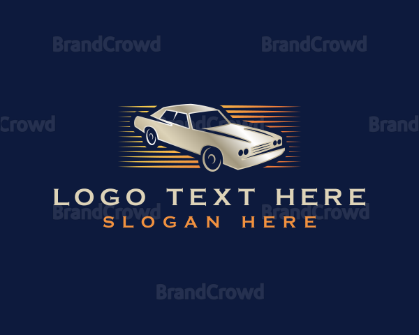 Car Rental Garage Logo