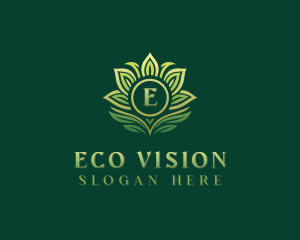 Eco Wellness Garden logo design