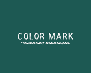 Marker - Chalk Writing Student logo design