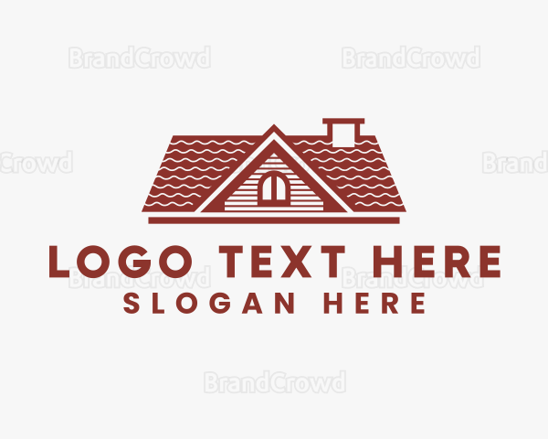 House Roofing Property Logo